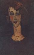 Amedeo Modigliani, Renee la blonde (mk38)